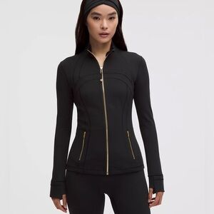 Lululemon Define Jacket with Gold Zipper - new with tags.